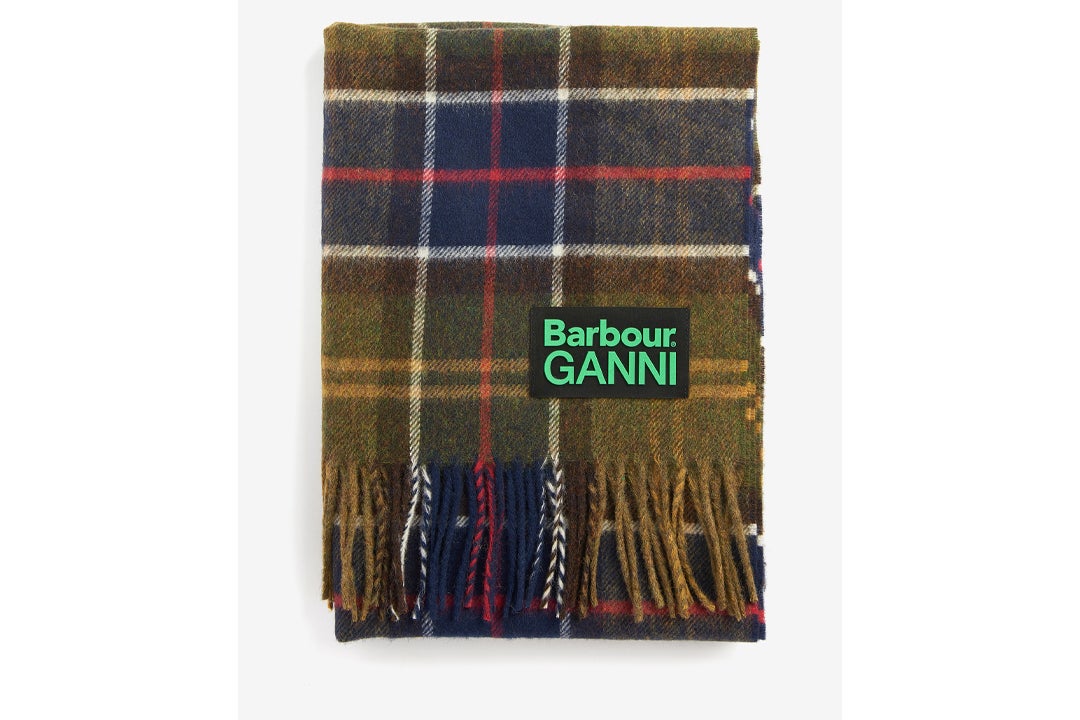 Barbour ganni discount scarf